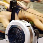 Rowing machine workouts for legs and buttocks