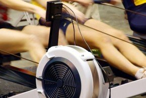 Rowing machine workouts for legs and buttocks